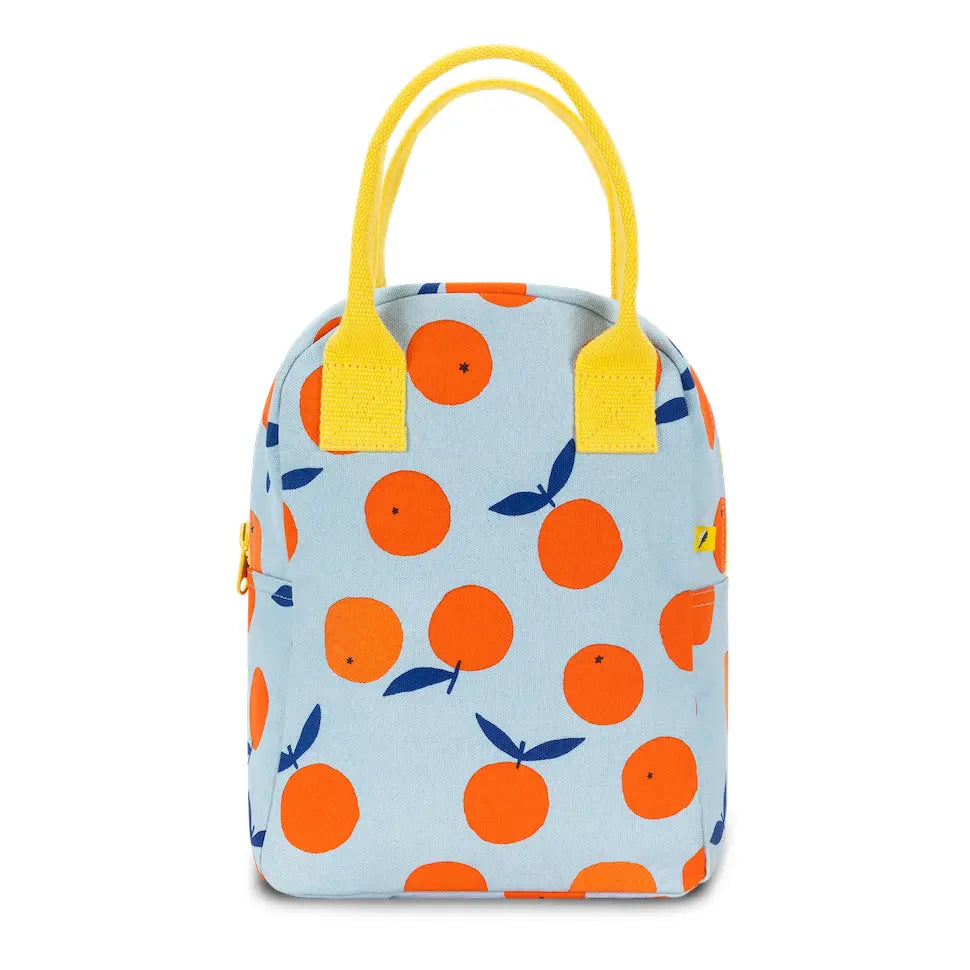 Zipper Lunch Bag - Oranges