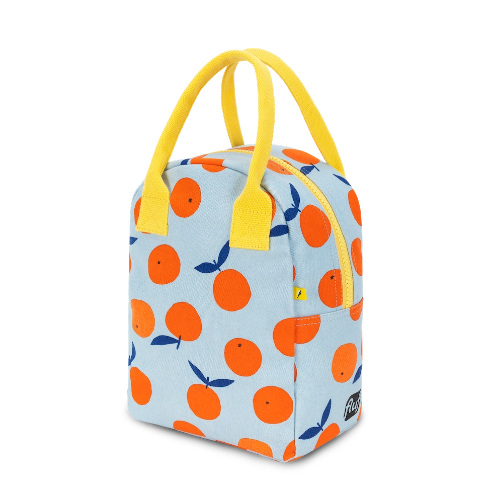 Zipper Lunch Bag - Oranges
