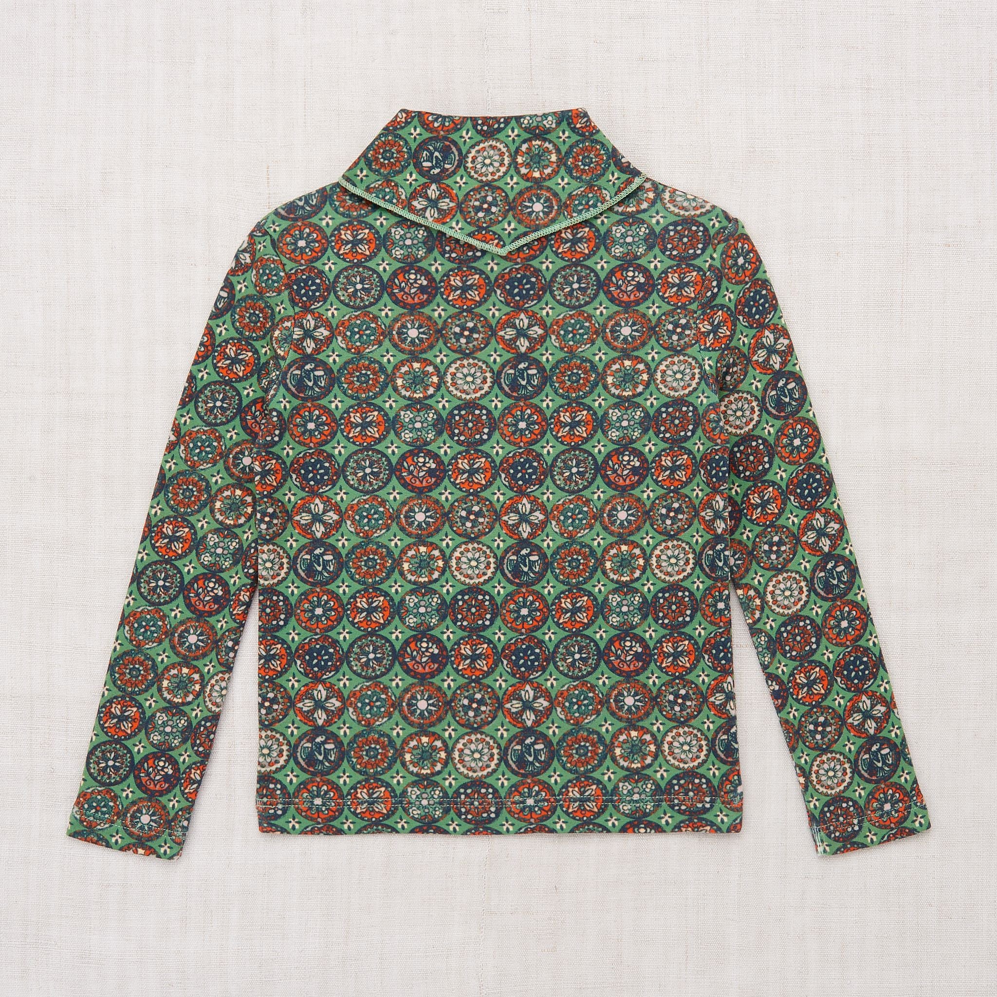 Scout Top in Jadeite Folk Tile