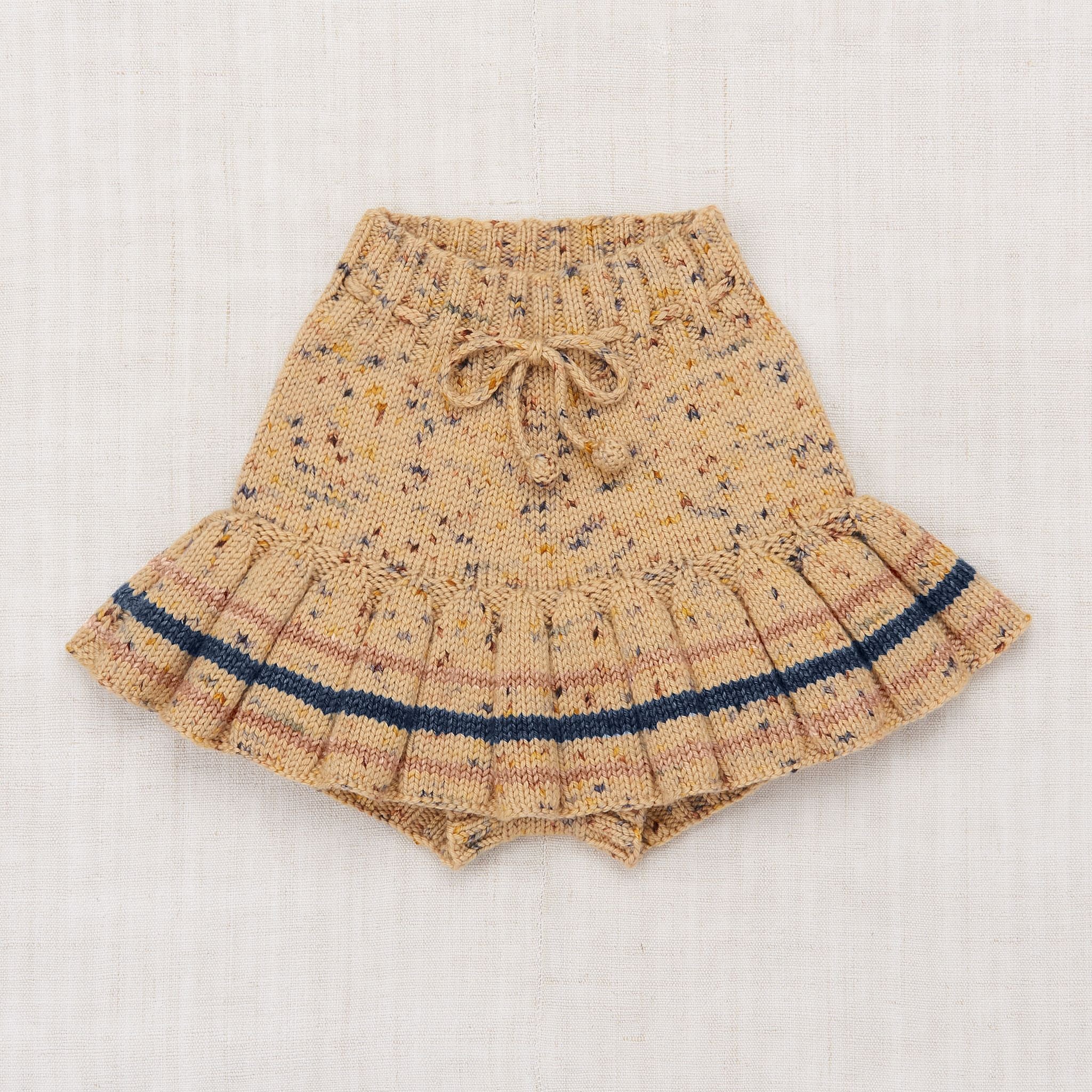 Misha and Puff, Skating Pond Skirt in Camel Confetti – CouCou