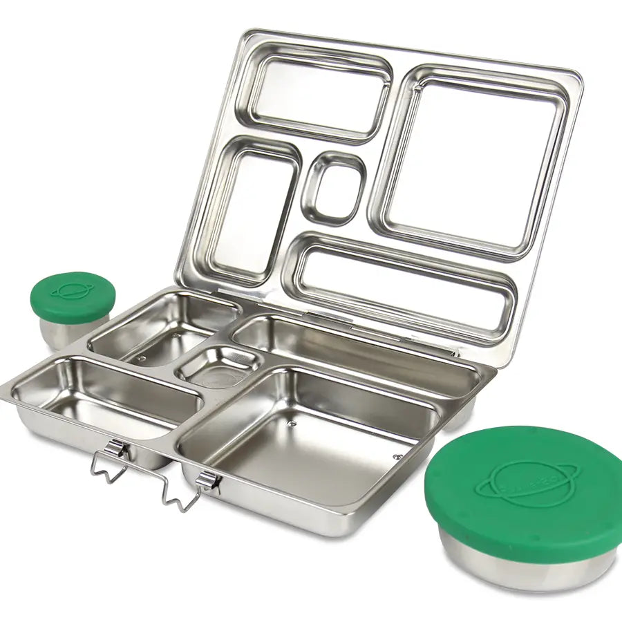  PlanetBox Rover Stainless Steel Bento Lunch Box with 5