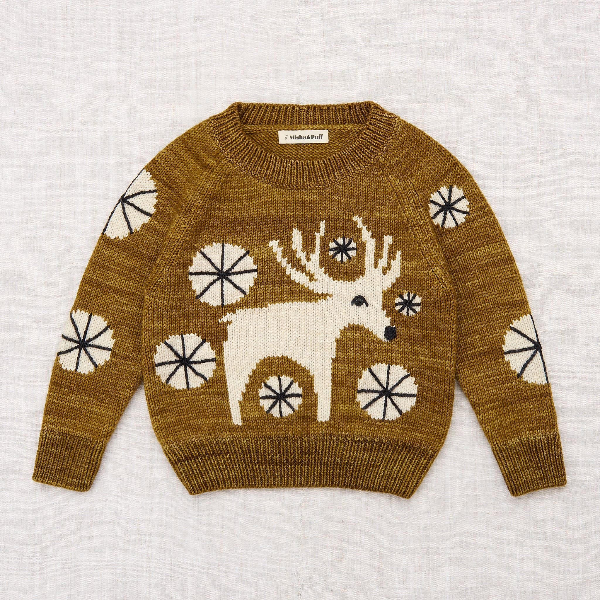 Caribou Sweater in Antique Brass
