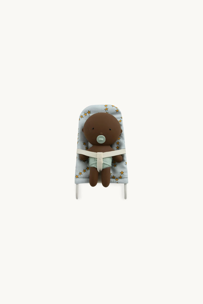 Gommu Pocket Bouncing Chair - Stars/Grey