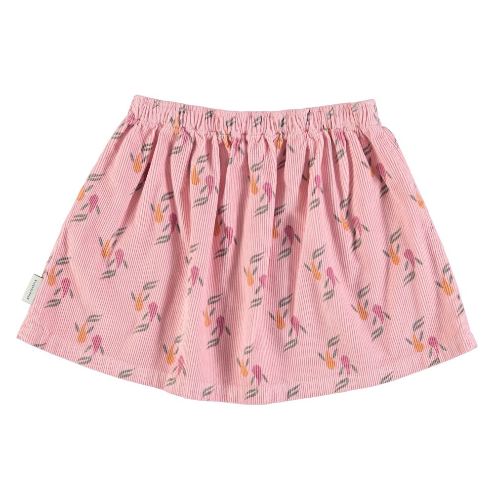 Short Skirt in Pink w/ Multicolor Fishes
