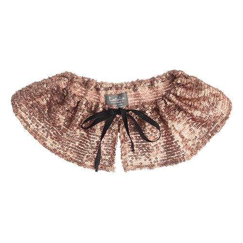 Sequins Collar in Dark Pink