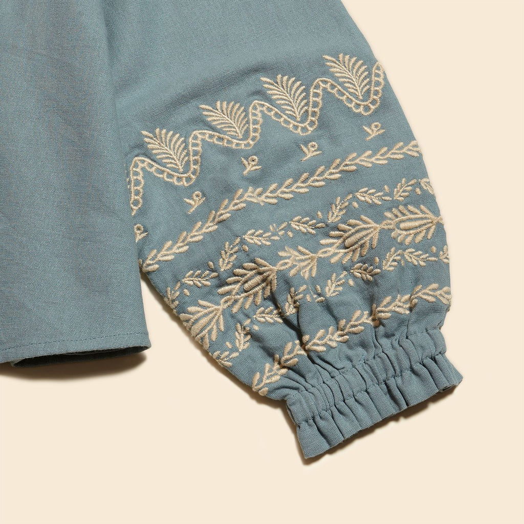 Meera Blouse in Bluebell