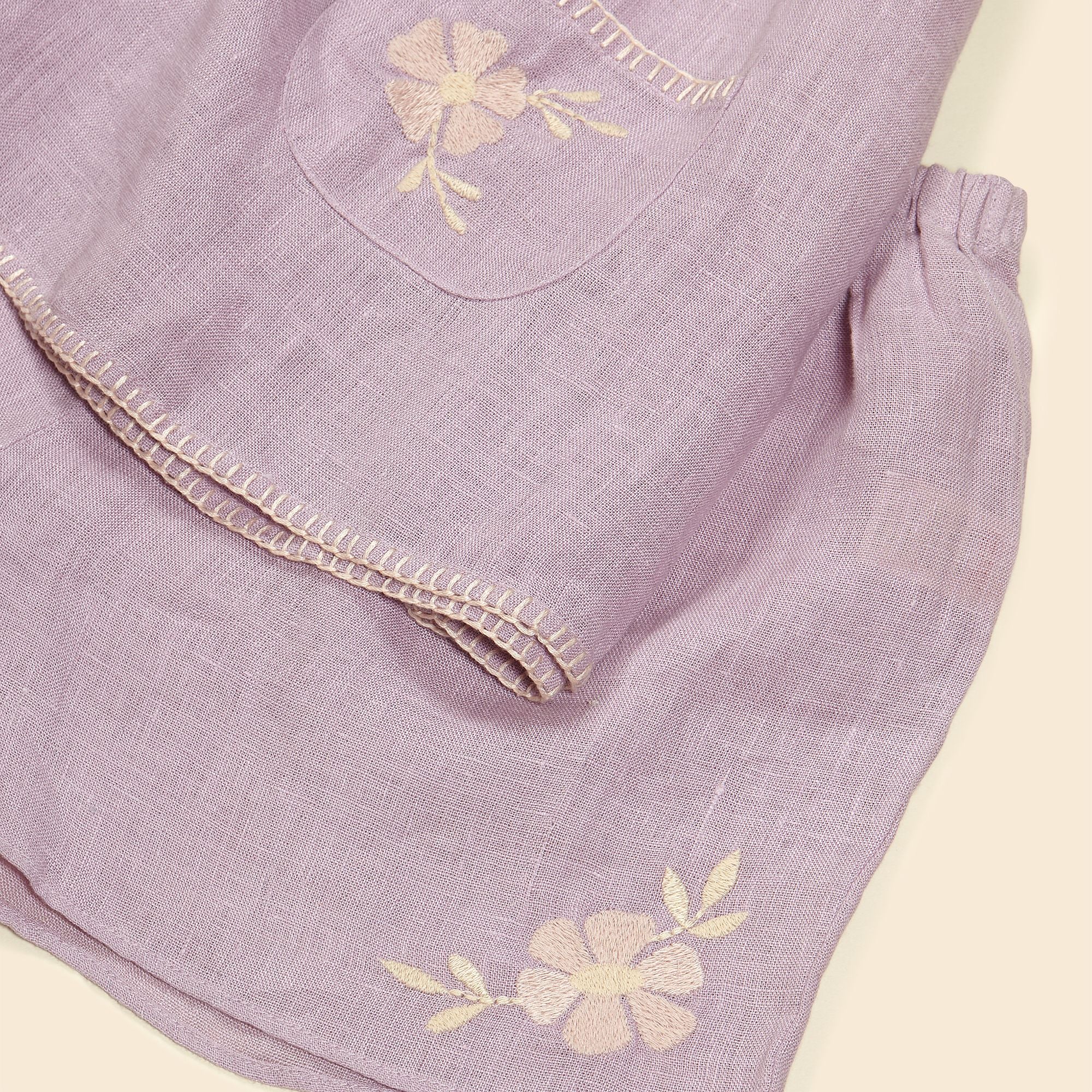 apolina BARBARA SHORT SET LAVENDER 2-3Y