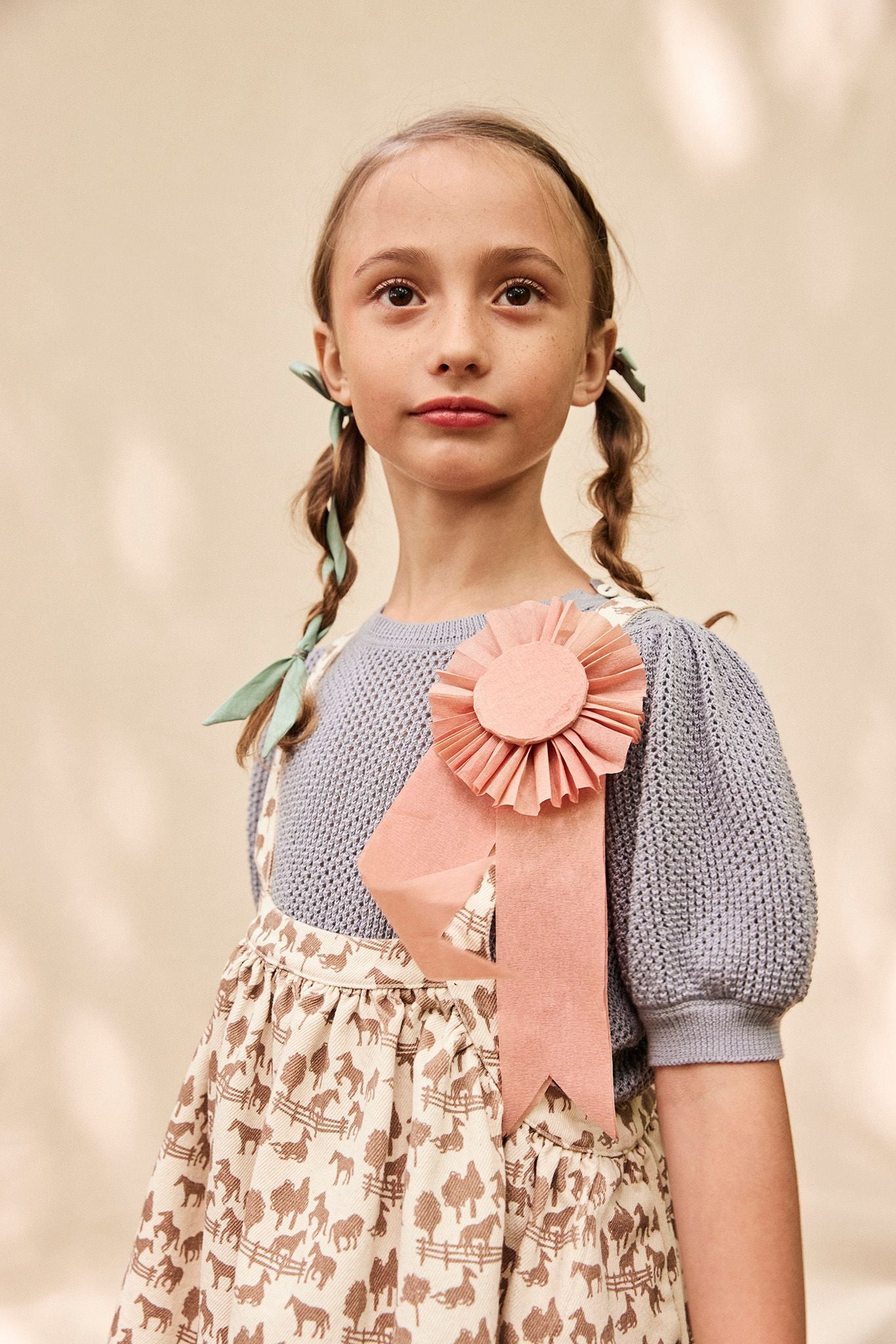 Soor Ploom, Eloise Pinafore in Horse Toile Print – CouCou