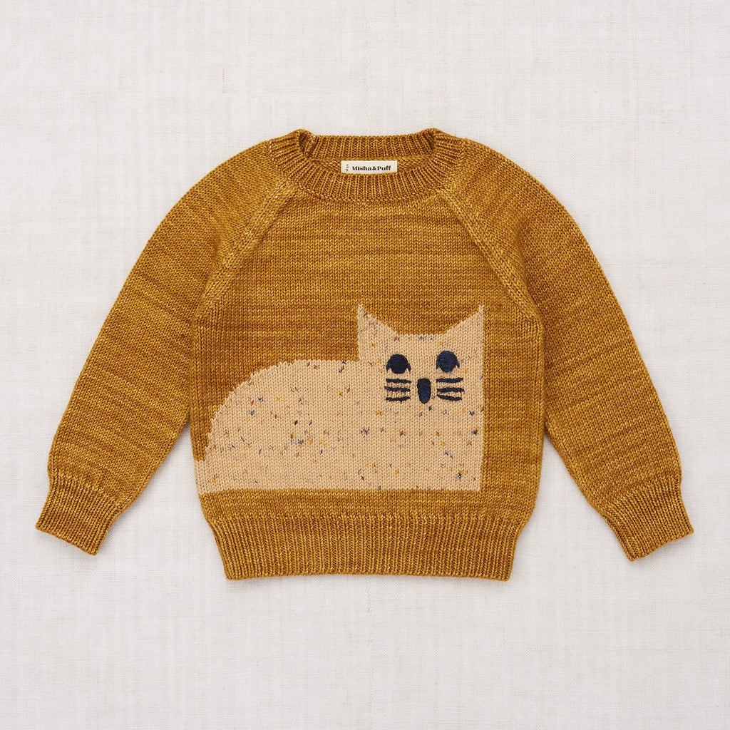 Cat Sweater in Spun Gold