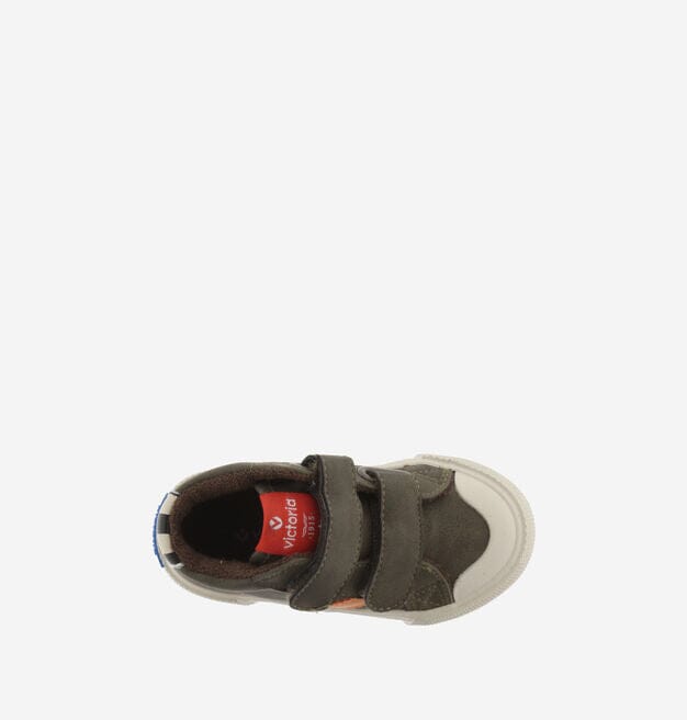 Tribu Double Velcro Mid Boot Kaki