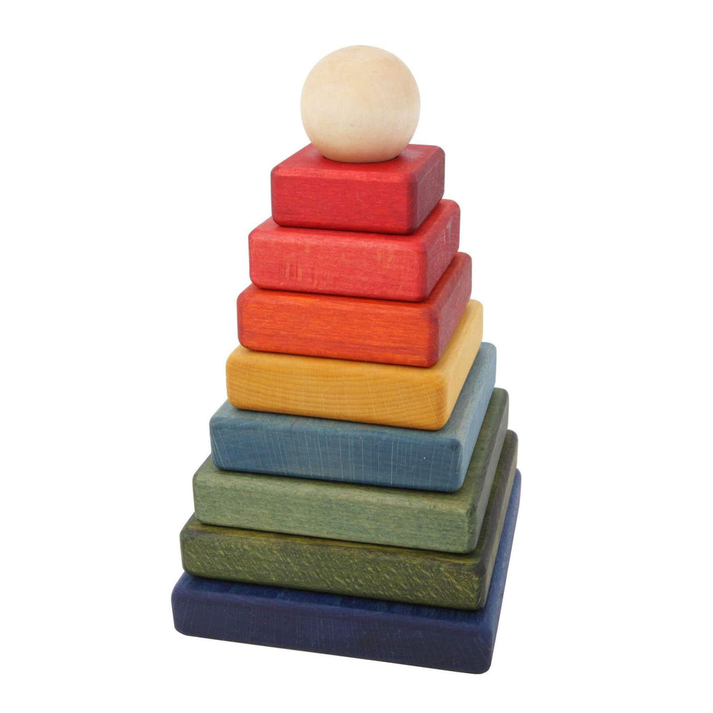 Wooden Story,Rainbow Pyramid,CouCou,Toy
