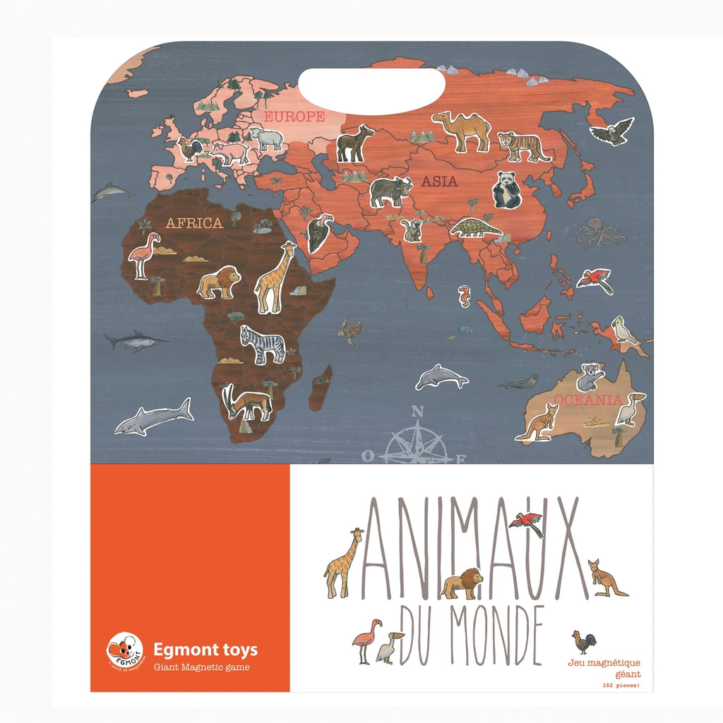 Giant Magnetic Activity Game - Animals of the World