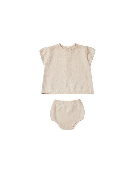Penny Knit Set in Natural Heather
