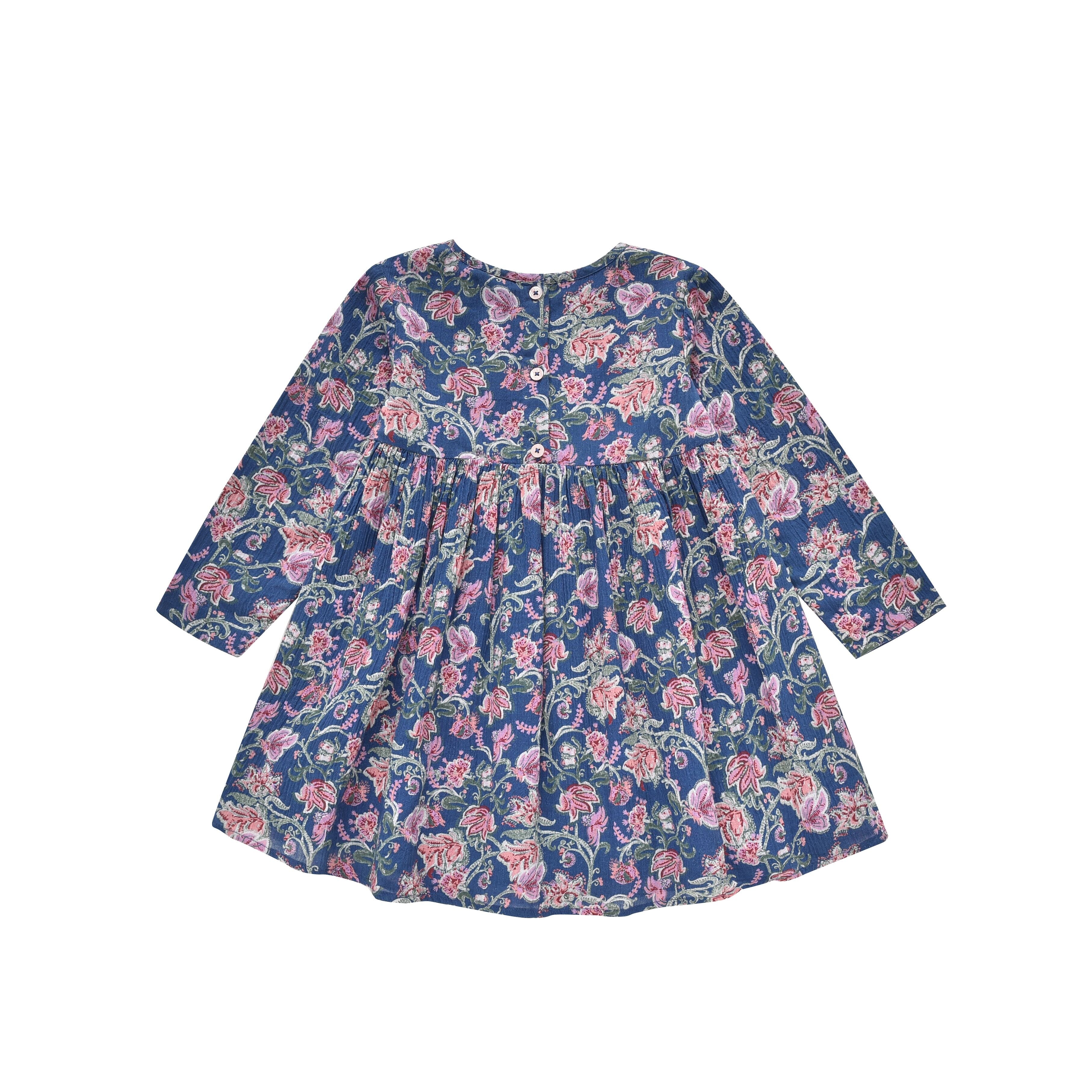 Louise Misha, Roulotta Dress in Blue Wild Flowers – CouCou