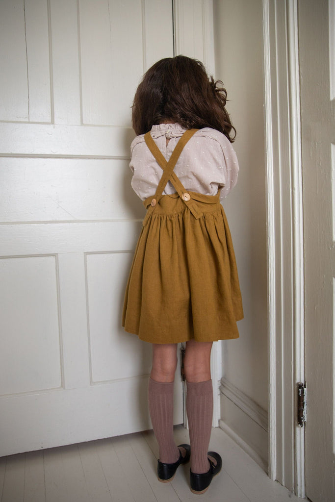 Enola Pinafore in Old Gold