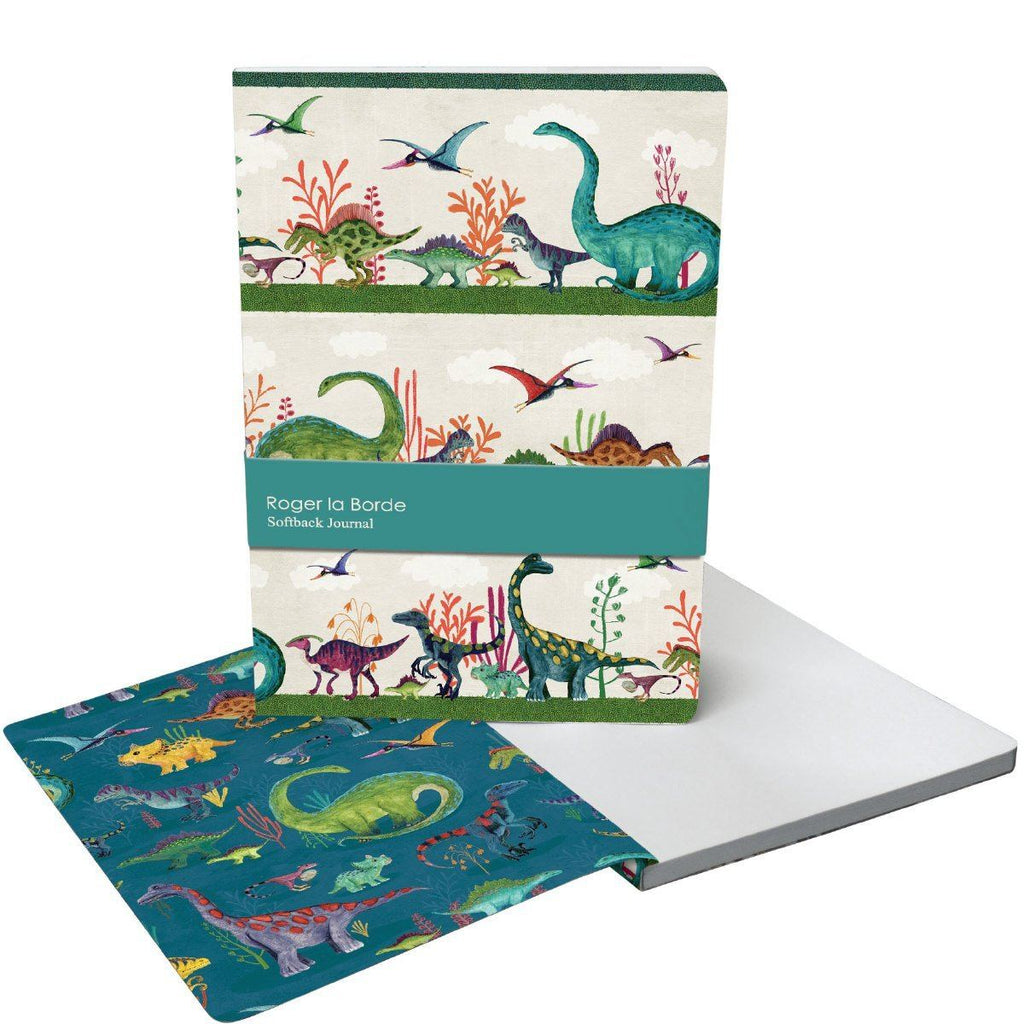 Roger La Borde,Medium Soft Cover Journal in Dino Mighty,CouCou,Crafts & Stationary