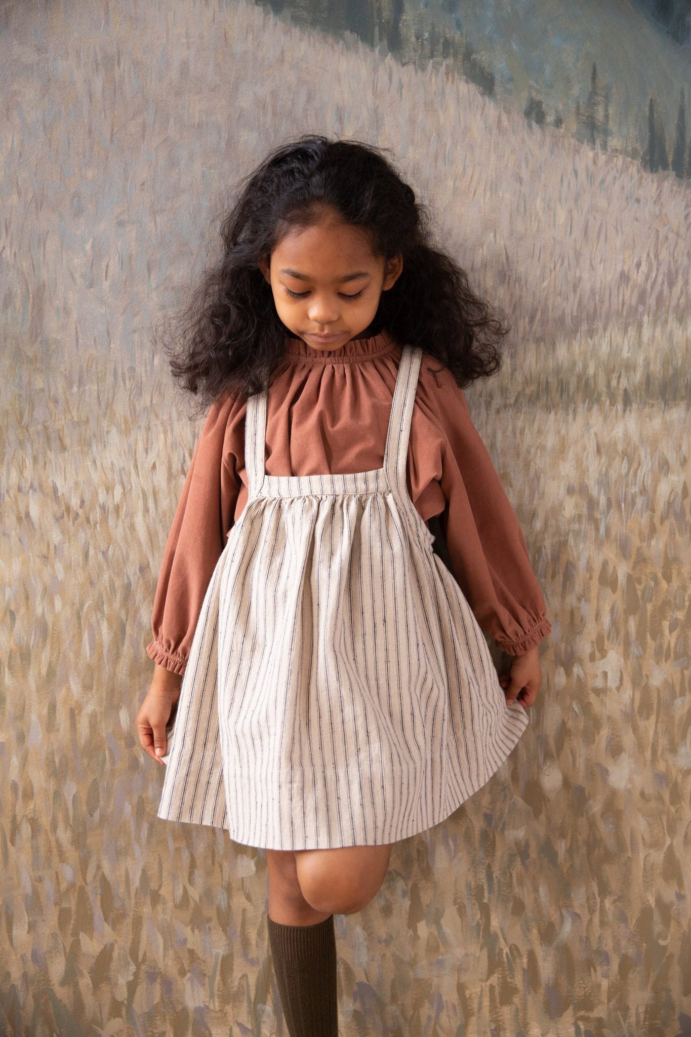 soor ploom 5y Imelda Blouse, Cloud イメルダ-