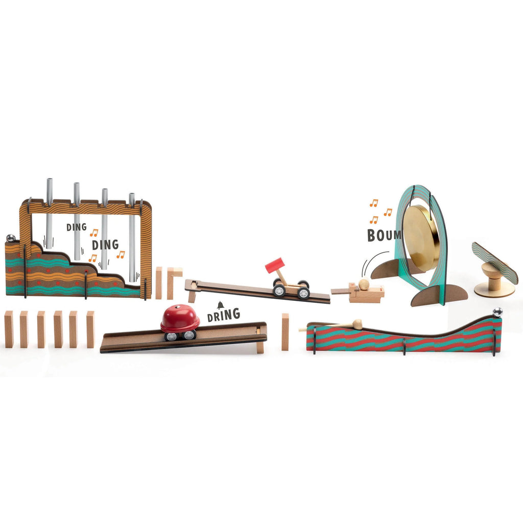 Zig & Go Music 52 pc Chain Reaction Construction Set