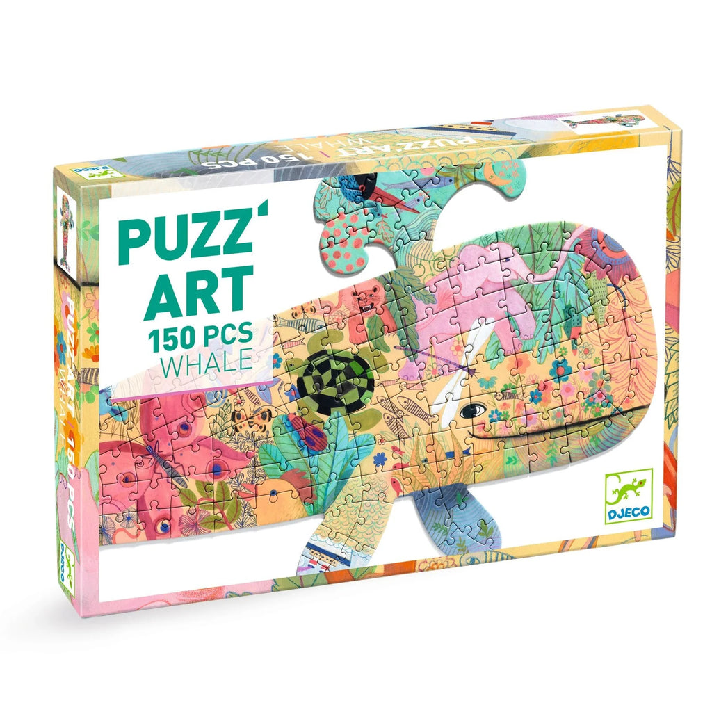 Whale 150 Pc Puzz'Art Shaped Jigsaw Puzzle