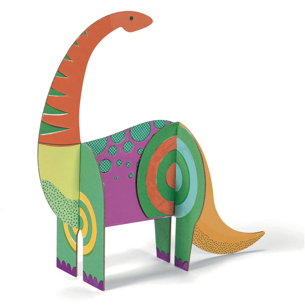 Dinosaurs DIY Color Assemble Play Craft Kit