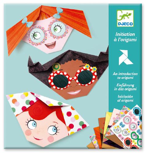Djeco,Origami Pretty Faces,CouCou,Arts & Crafts