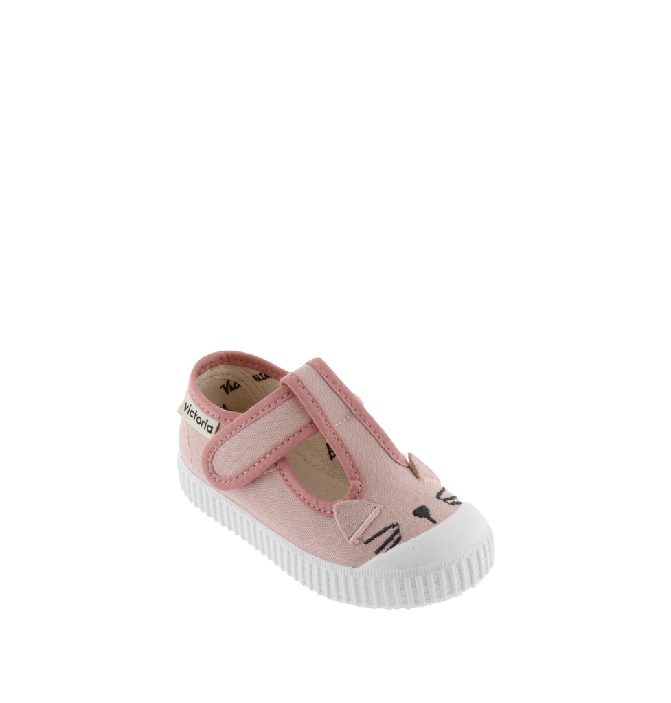 T-Straps Canvas Shoe, Cat