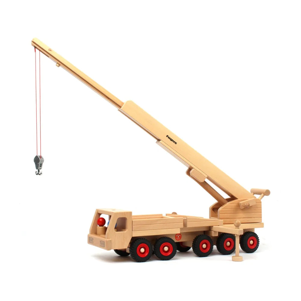 Wooden Mobile Crane