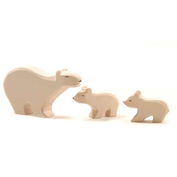 Ostheimer Wooden Toys,Small Polar Bear, Long Neck,CouCou,Toy