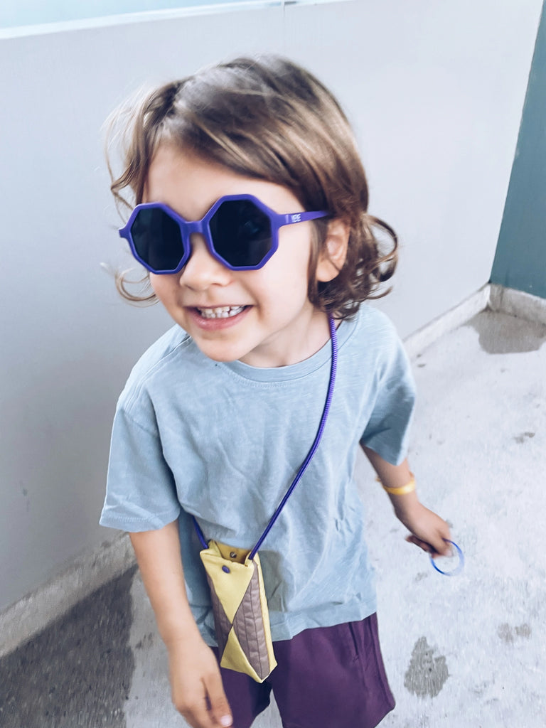 YEYE x Mini Kyomo - Purple Sunglasses + Pouch