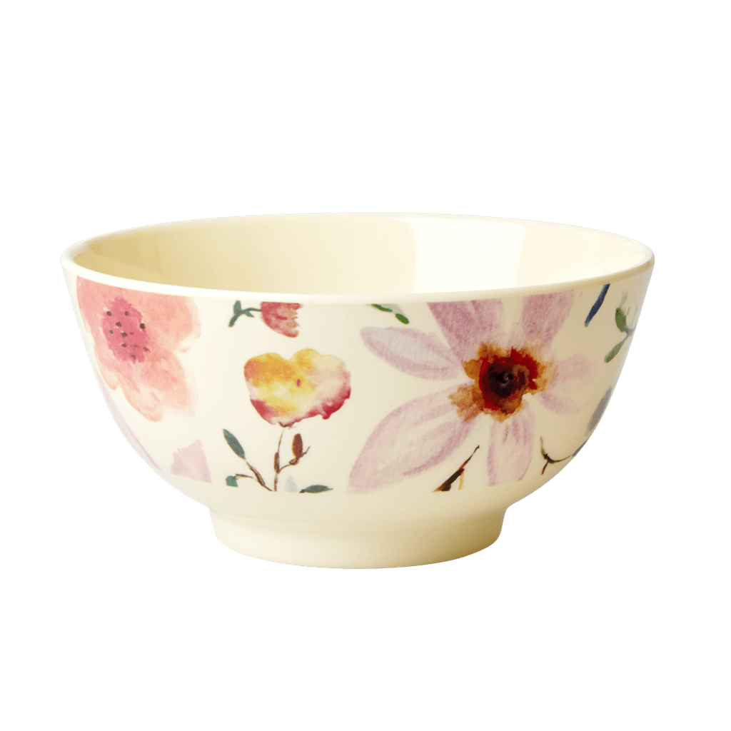 RICE,Bowl with Selmas Flower Print,CouCou,Kitchenware