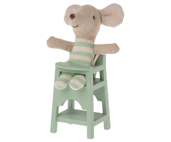 High Chair Mouse in Mint
