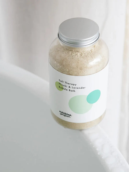 Salt Therapy – Hinoki & Lavender Bubble Bath