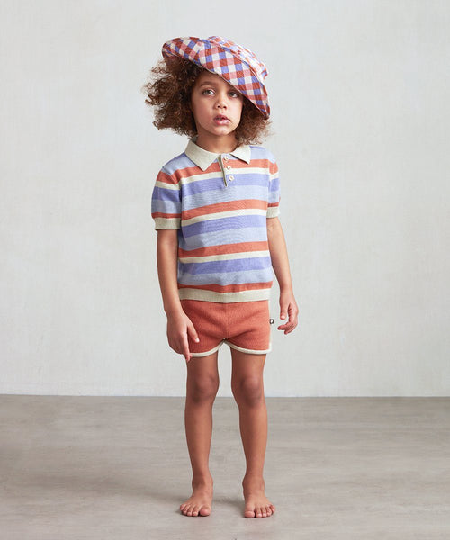 Oeuf,70's Shorts - Burnt Orange,CouCou,Boy Clothes