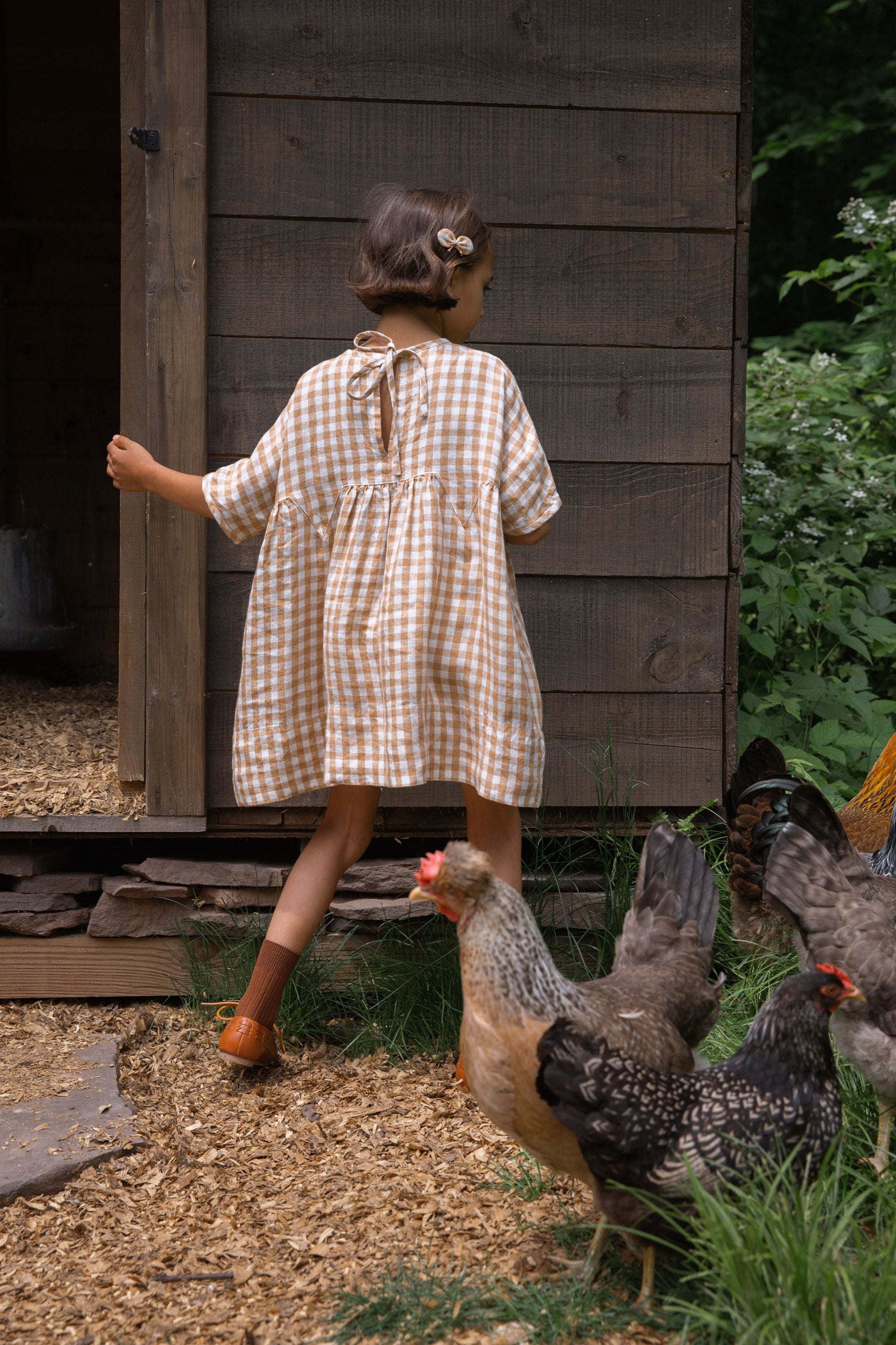 Soor Ploom, Millie Dress in Gingham – CouCou