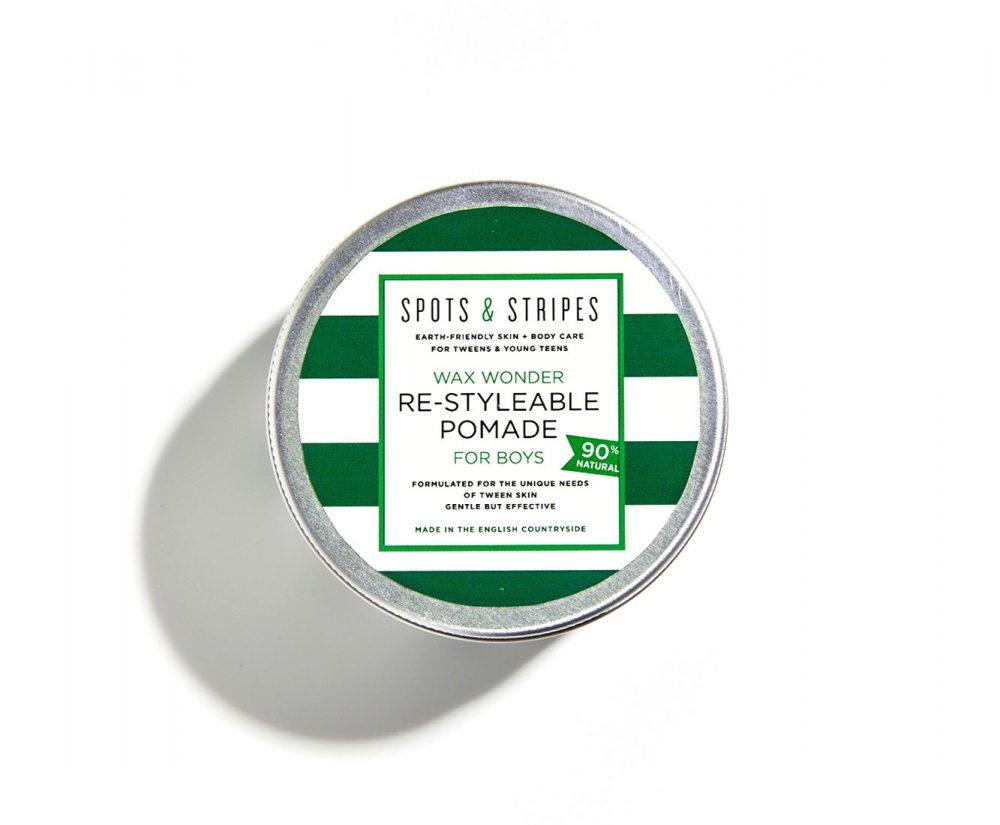 Spots & Stripes,Boys Wax Wonder Re-Stylable Pomade,CouCou,MMK Apothecary