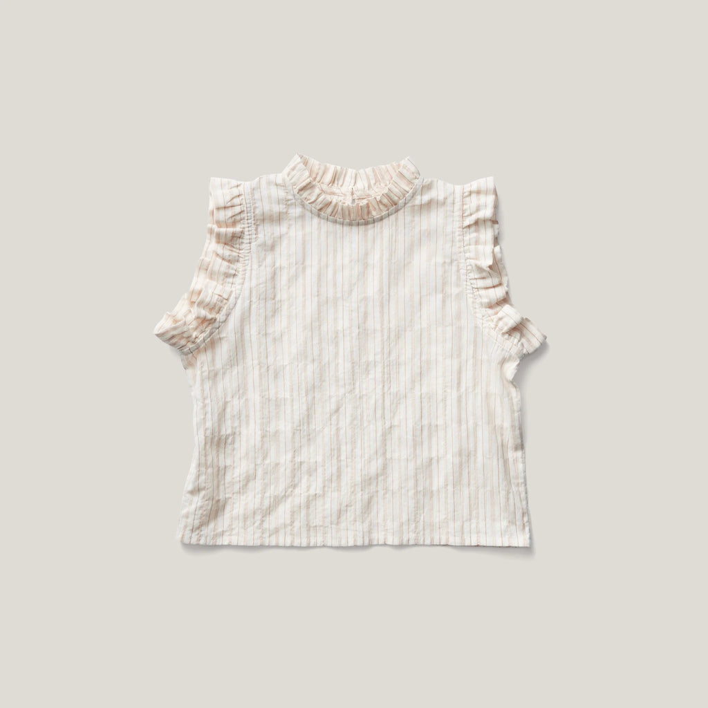 Thelma Camisole in Chalk Stripe