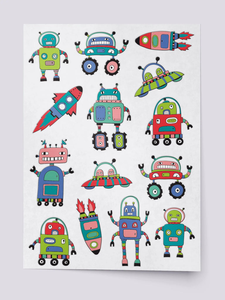 Space Robots Tattoos
