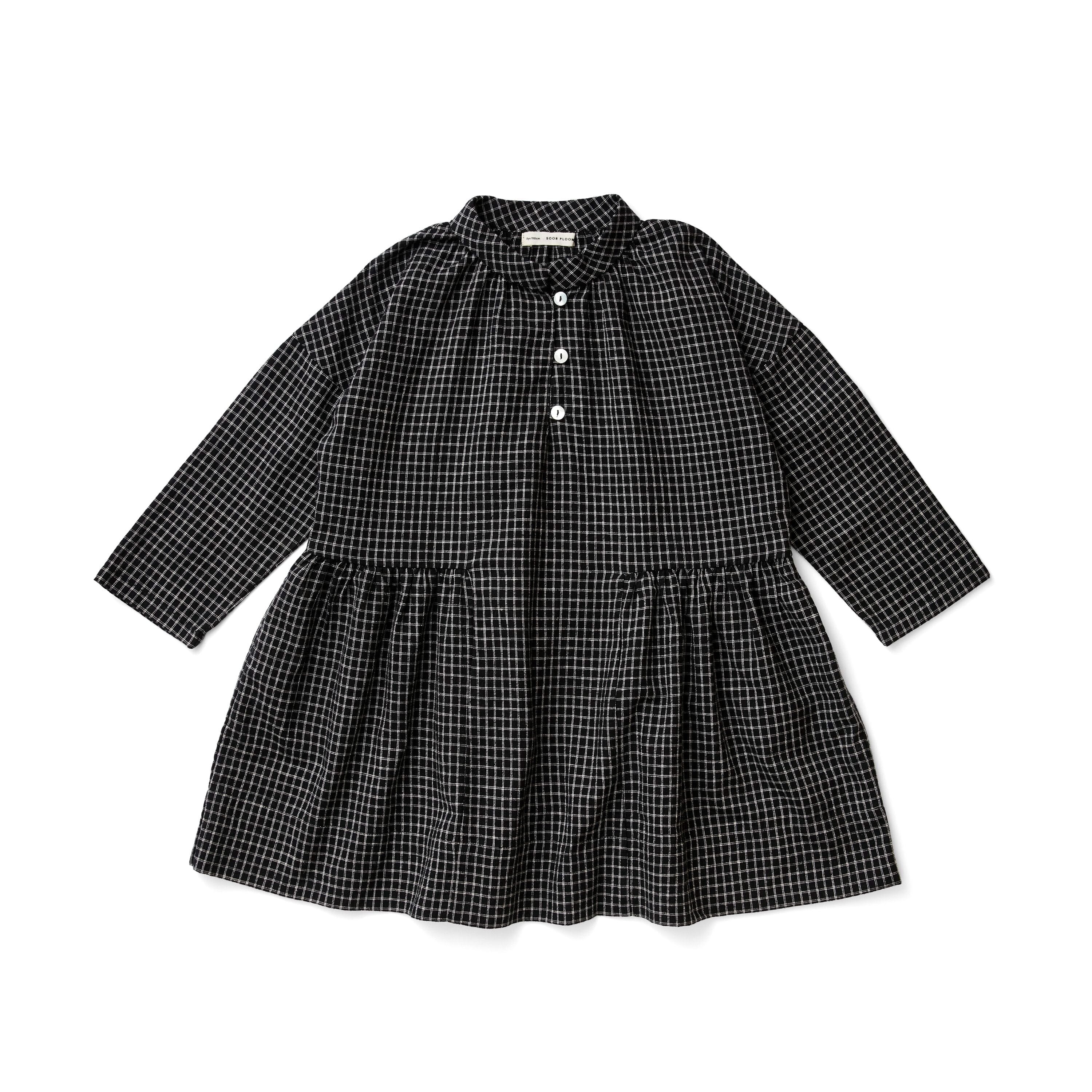 特価】 soor ploom gilda dress vintage plaid 1y ワンピース