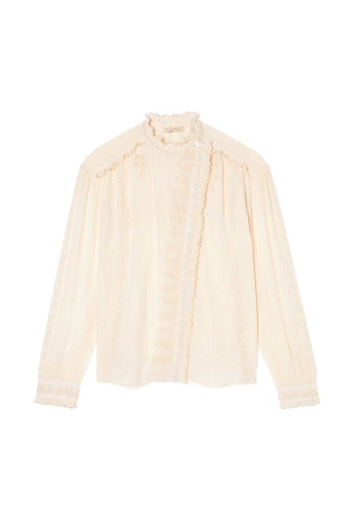 Coralie Blouse in Blush