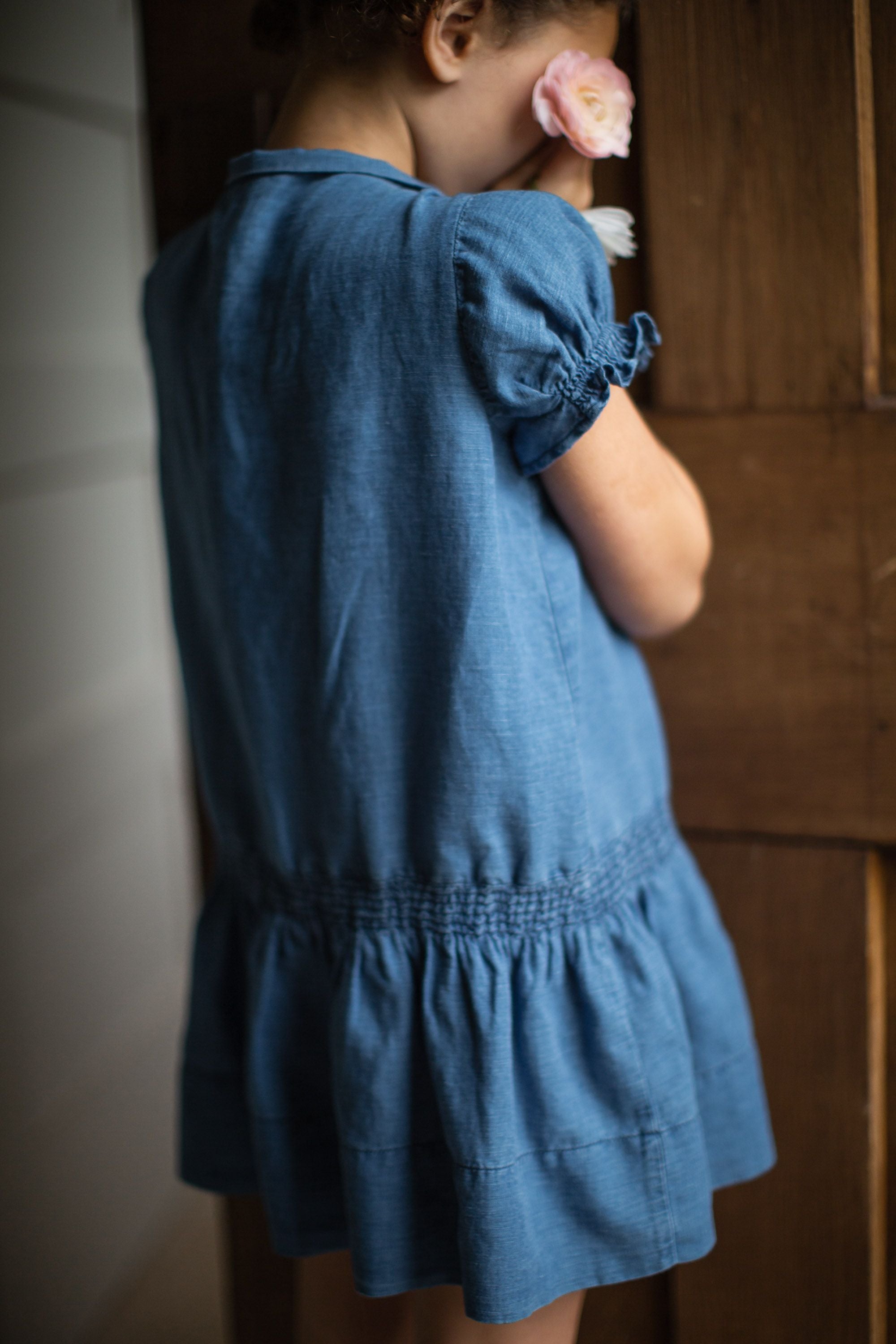 Soor Ploom, Lucille Dress in Indigo – CouCou