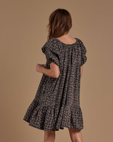 Willow Dress in Black Floral