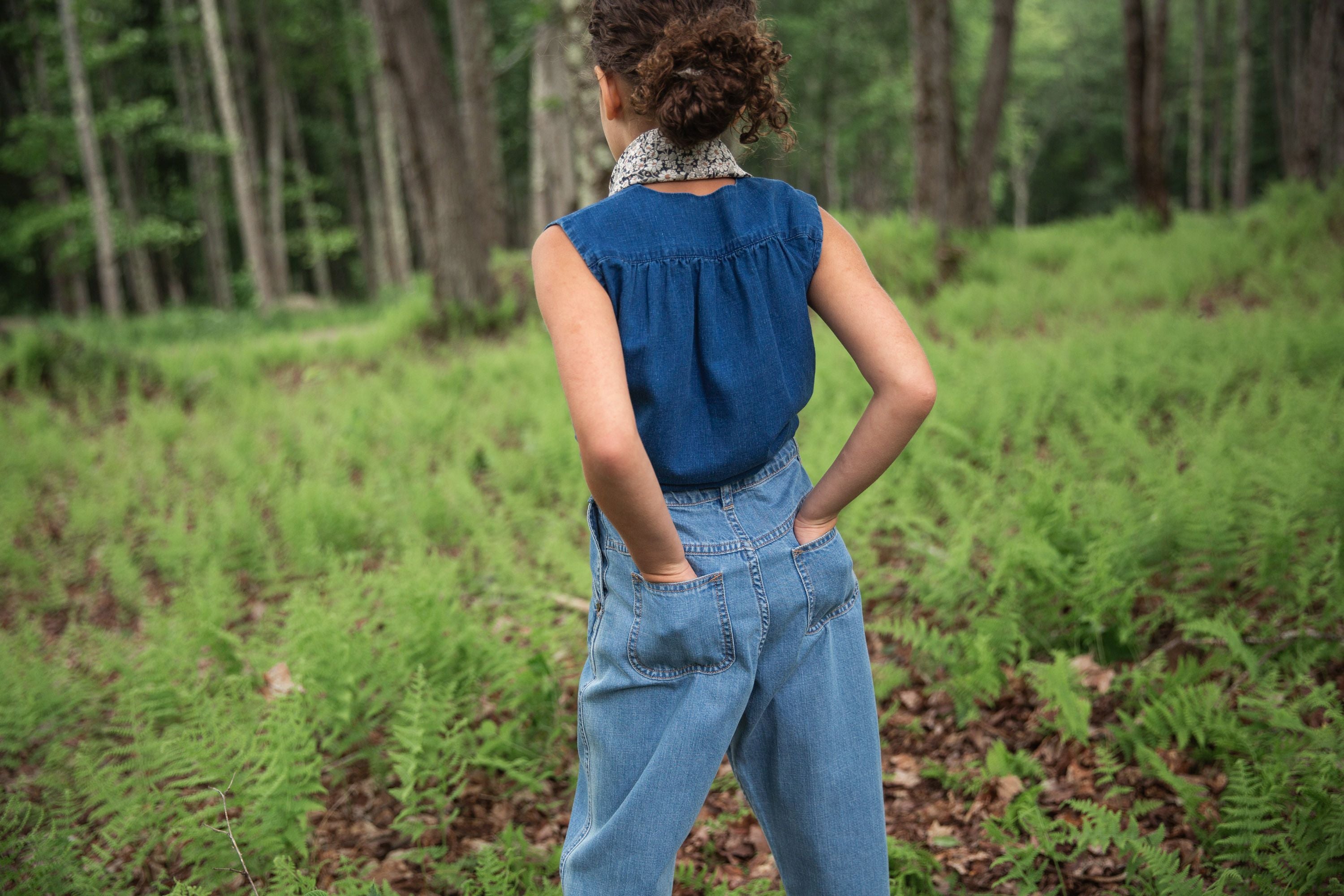 SOOR PLOOM NOVA JEAN IN LIGHT WASH DENIM-