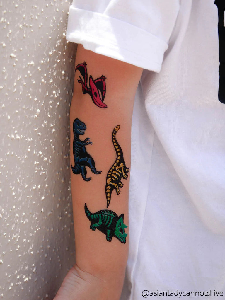 Dino Skeletons Tattoos