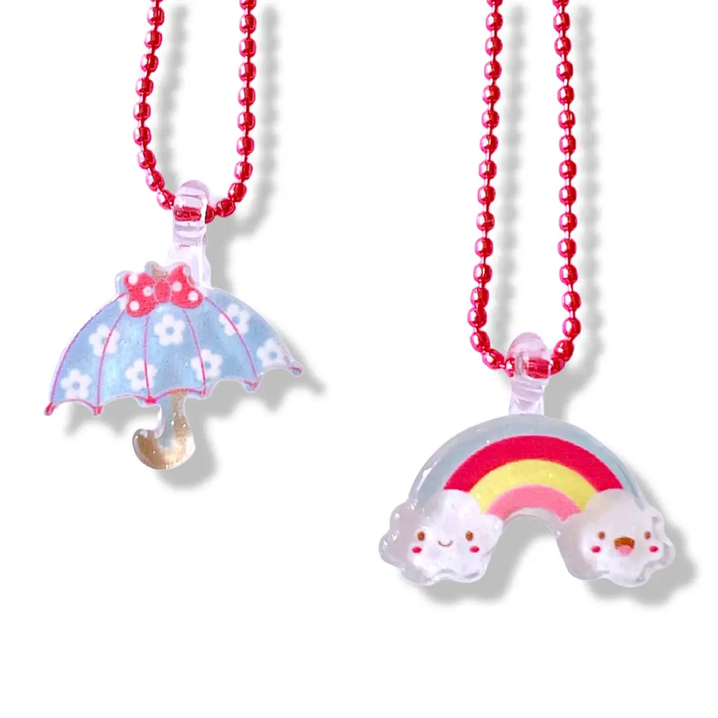 Rainy Rainbow Kids Necklaces