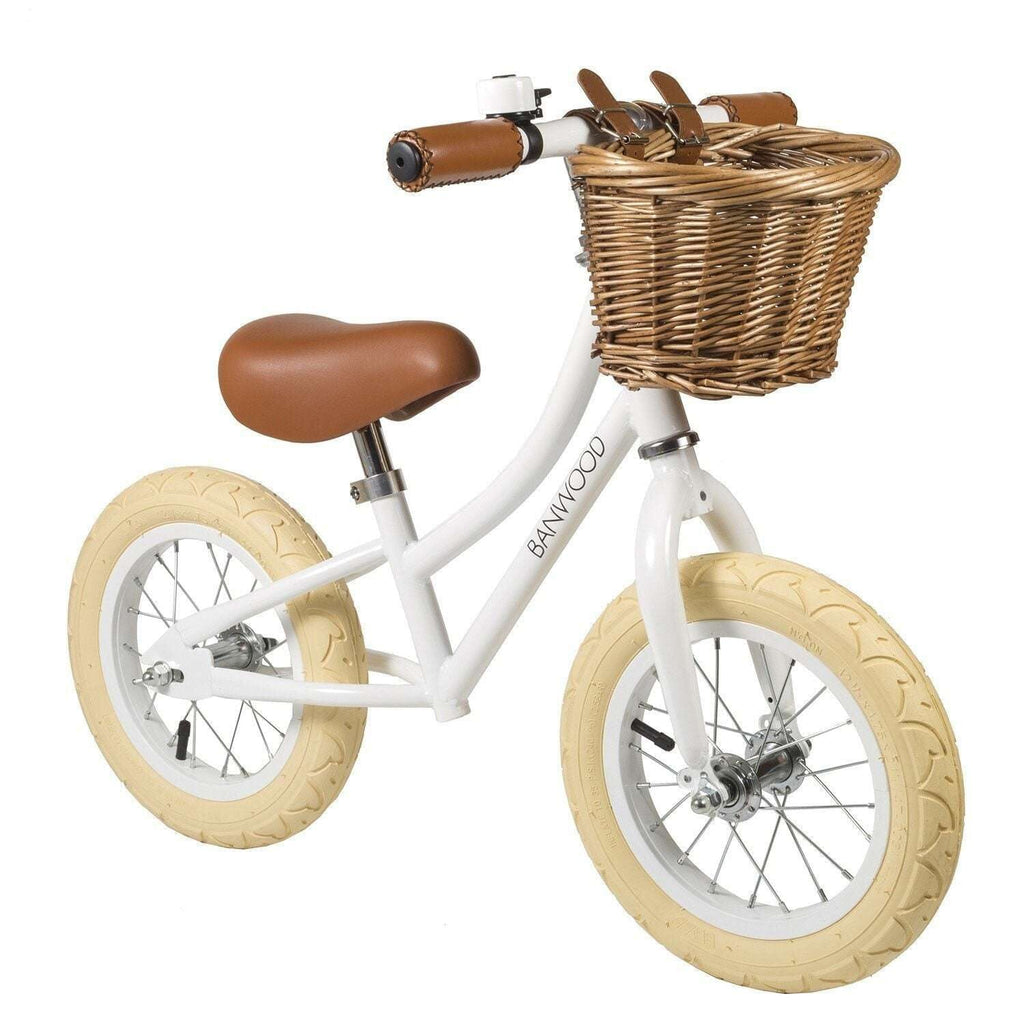 Banwood,First Go Balance Bike in White,CouCou,Toy