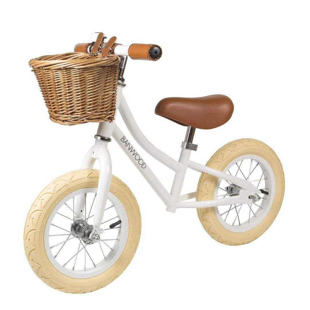 Banwood,First Go Balance Bike in White,CouCou,Toy
