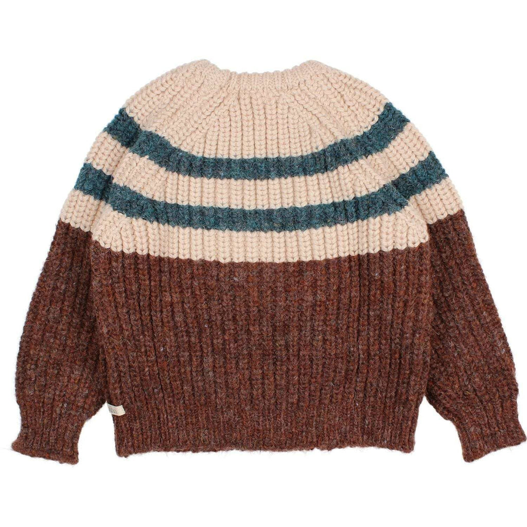 Búho,Stripes Knit Sweater,CouCou,Boy Clothes