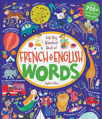 French & English Words Book