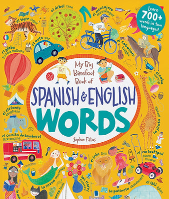 Spanish & English Words Book