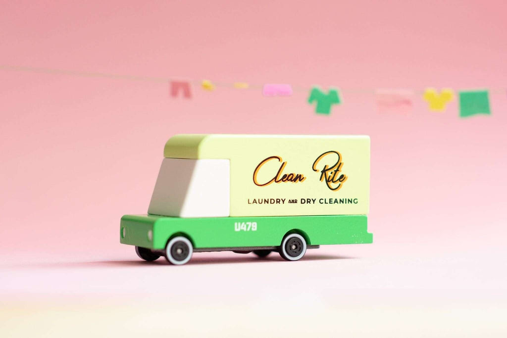 Candylab Toys,Candycar- Laundry Van,CouCou,Toy